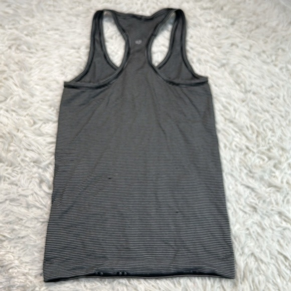 Lululemon Swiftly Tech Tank Hyper Stripe Black White - Picture 3 of 4